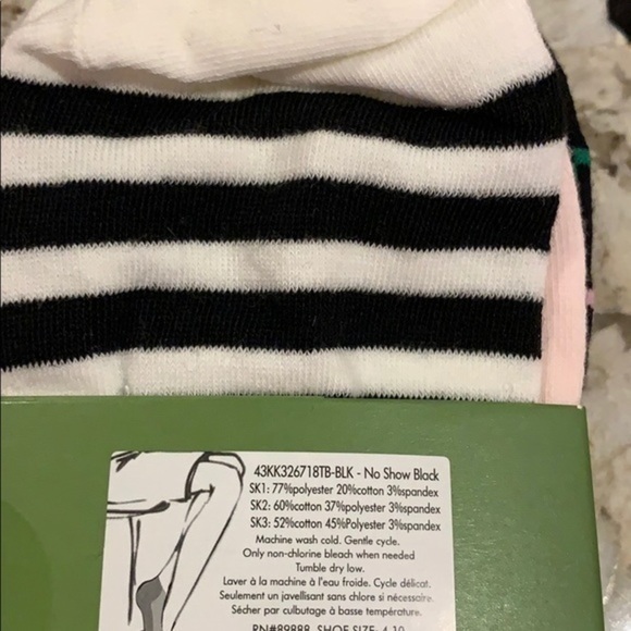 NWT KATE SPADE SOCKS - Picture 5 of 5